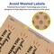 Avery Kraft Brown Rectangle Labels with Sure Feed, 7.75" x 3.25"